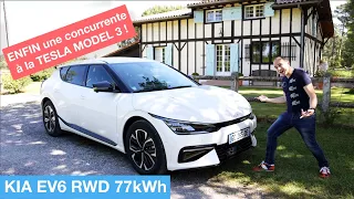 Test Kia EV6 RWD 2022 : ENFIN une VRAIE concurrente de la Tesla Model 3 !