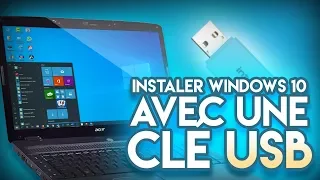"TUTO" How to install Windows 10 with a USB key