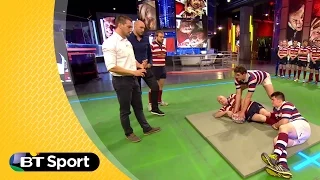 Pitch Demo: Sam Warburton breakdown masterclass | Rugby Tonight