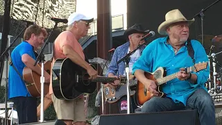 Jerry Jeff Walker performing in Frisco with Jimmy Buffett