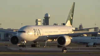 Pakistan International Airlines PIA B777-240LR Takeoff Toronto YYZ on RWY 23 on October 22 2023