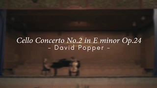 Cello Concerto No. 2 in E Minor Op.24 by David Popper - Jerikho Immanuel (Acc : Chyra Yemima)