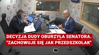 Duda "zachowuje się jak przedszkolak". "To jest skandal"