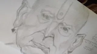 Swami samartha face drawing|Tutorial