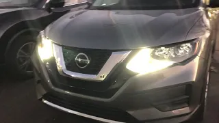 Nissan Rogue LED daytime running lights
