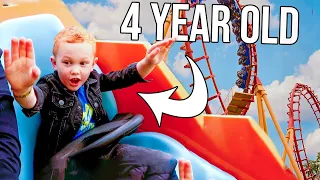 4YR OLD LOVES ROLLERCOASTERS (Birthday Party)