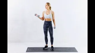 HIIT WORKOUT WITH WEIGHTS // 20 Minute Full Body Workout