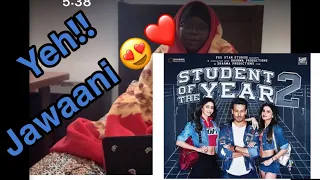 Quarantine Reaction to the Jawaani song | Student of the year 2 | Tiger shroff |