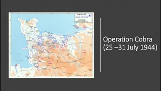 Operation Cobra (25-31 July 1944)