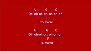 "16 MARZO" Achille Lauro (feat. Gow Tribe) - Testo & Accordi