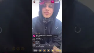 Yungblud Instagram Live 29/07/20 (Dom cries)