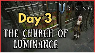 Building the Church of Luminance (Day 3) | !lurk !socials