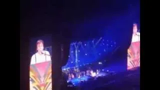 Paul McCartney live Houston 11/14/2012 Live and Let die / Hey Jude