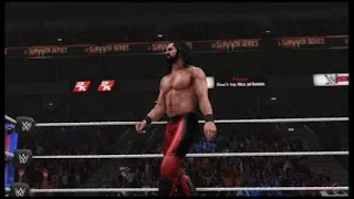 WWE 2K19 Survivor Series 2018 Seth Rollins vs Shinsuke Nakamura