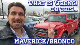 What is going on Ford? Ford Maverick, Bronco and F150 arrival condition + constraint update!