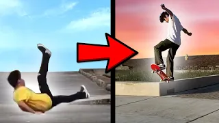 1 Year of REALISTC Skateboarding Progression!