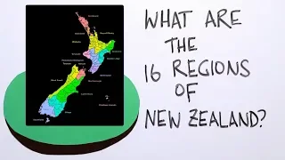 What are New Zealand's 16 regions