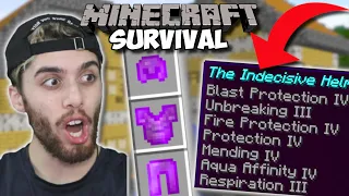 How I Made GOD ARMOR In Survival Minecraft!!! - Minecraft Survival [Ep 245]