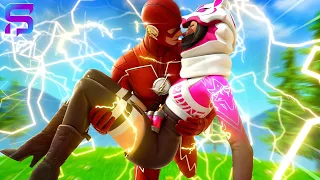 The FLASH FALLS IN LOVE and KISSES VI.... ( Fortnite Short )