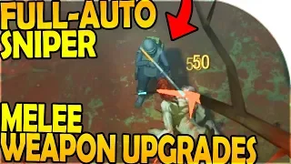 FULL AUTO SNIPER - MELEE WEAPON UPGRADES in WEAPON UPDATE - Last Day On Earth Survival Update 1.8.5