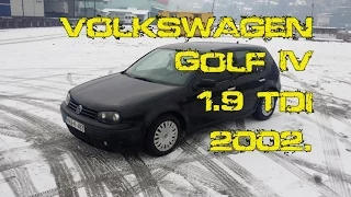 VOLKSWAGEN Golf IV 5 doors 1.9 TDI 2002. - TEST POLOVNIH VOZILA