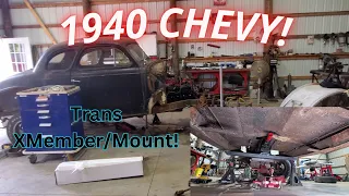 1940 Chevy Coupe Part 6: Trans Crossmember