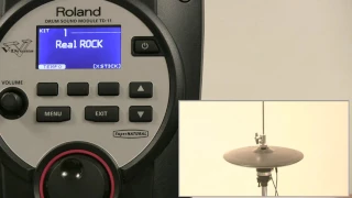 VH 11 Setup and Offset Adjustment Using the TD 11 【Roland VH-11 TD-11】