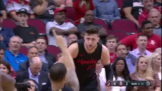 1st Quarter, One Box Video: Houston Rockets vs. Portland Trail Blazers