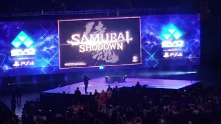 Evo 2019 Samurai Showdown DLC Reveal Crowd Reaction  + KOF Announcement