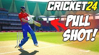 How to Play The Pull Shot In Cricket 24 Pro Batting Controls