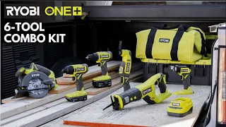 RYOBI 18V ONE+ 6-Tool Combo Kit