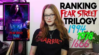 RANKING & REVIEWING THE FEAR STREET TRILOGY