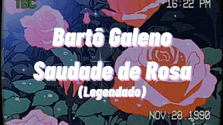 Bartô Galeno - Saudade de Rosa (Letra)