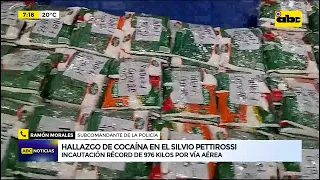Hallan carga de cocaína en Aeropuerto Silvio Pettirossi