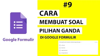 Cara Membuat Soal Pilihan Ganda di Google Formulir - Nilai Otomatis