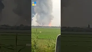 Вибухи в окупованому Криму: горить склад із боєприпасами