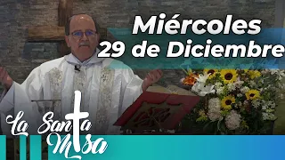 MISA DE HOY, Miercoles 29 De Diciembre De 2021, Padre Hernán Pinilla - Cosmovision