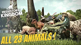 Prehistoric Kingdom - ALL 23 DINOSAURS + Nigel Marven's Dialogues