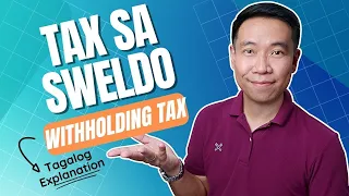 How to Compute Tax on Monthly Salary | Withholding Tax on Compensation (Tagalog Explanation)