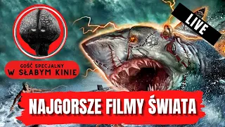 🔴 NAJGORSZE filmy Świata - Gościem Specjalnym - W SŁABYM KINIE  | LIVE