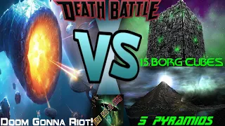 2 Doomsday Machine VS 15 Borg Cubes |   They Met There DOOM! |