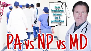 PA vs NP vs MD 👨🏻‍⚕️ 👩🏻‍⚕️Basic breakdown between the 3 professions🧑🏻‍⚕️   👨🏻‍⚕️ 👩🏻‍⚕️