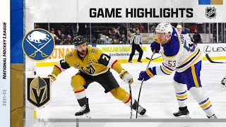 Sabres @ Golden Knights 2/1/22 l NHL Highlights