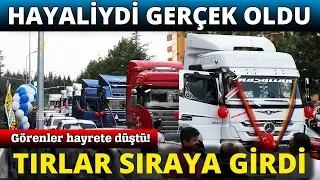 Sünnet Çocuğu İçin Tır Konvoyu