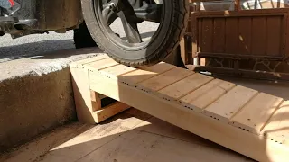 Making mini Motorcycle ramp