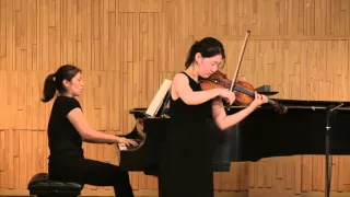 Minji Jo Brahms Sonata No3 1st mvt