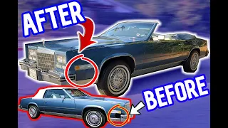 HOW TO REPLACE CADILLAC ELDORADO BUMPER FILLERS