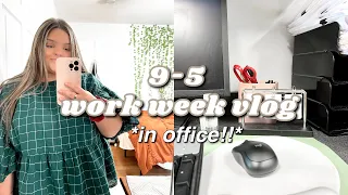 9-5 work week in my life vlog: in office, weekly meetings, and im buying a house??