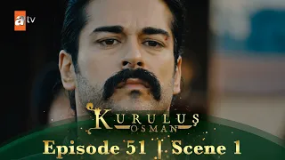 Kurulus Osman Urdu | Episode 51 - Scene 1 | Osman ko hamare hawale kardo!