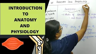 INTRODUCTION TO ANATOMY AND PHYSIOLOGY || B.P.ED || M.P.ED ||
